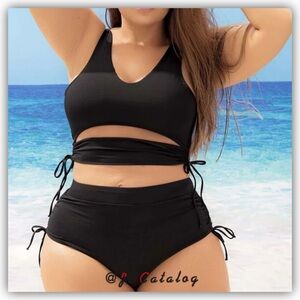 Elegant Black Women's Bikini Set